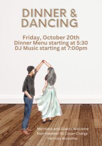 Dinner & Dancing @ Greenwood Country Club