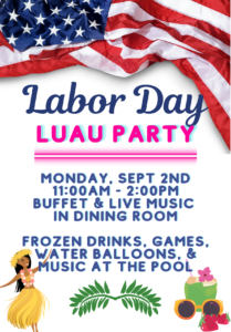 Labor Day Luau